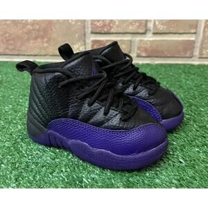Nike Air Jordan 850000-057 Field Purple Retro 12 Sneakers Kids Boys Shoes 6 C